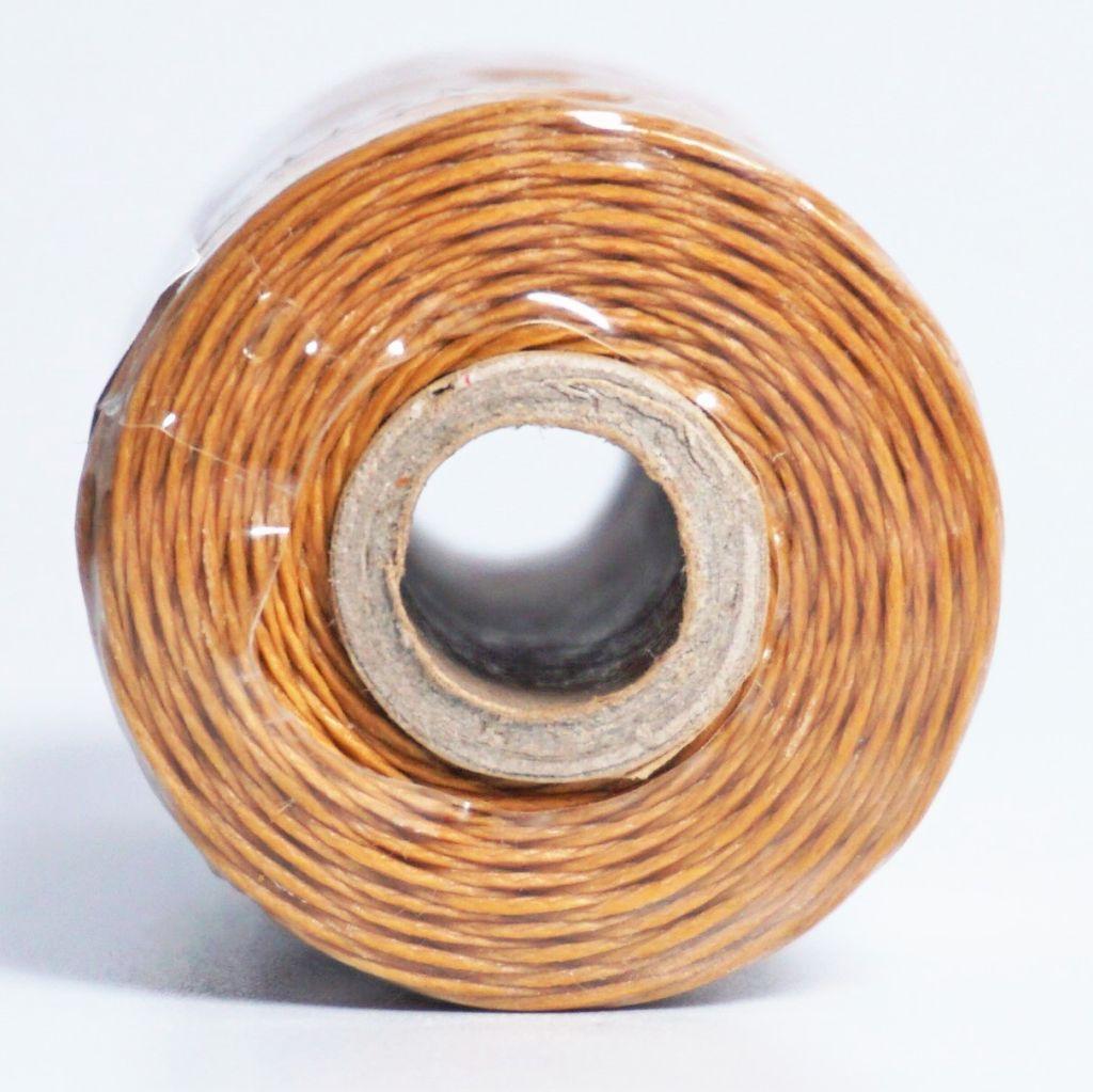 Gewachster Nähfaden Sattlergarn 1mm dick 100m haselnussbraun